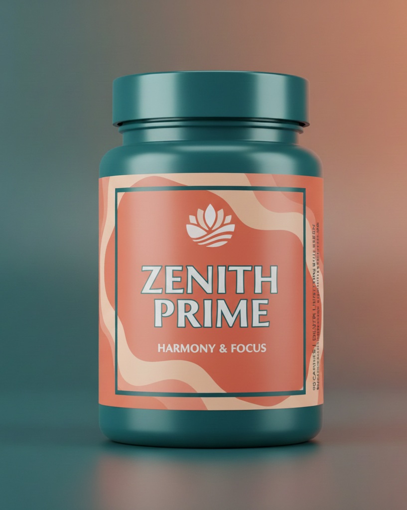 Zenith Prime natural supplement bottle